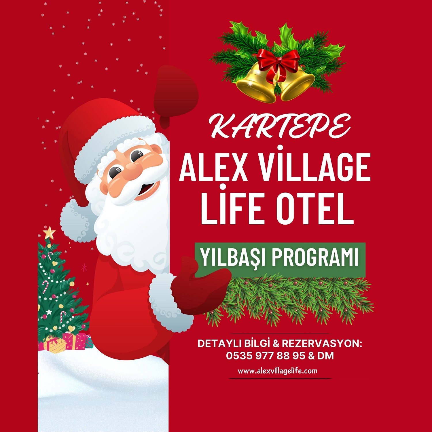 Alex Village Life Otel Kartepe Yılbaşı Programı 2025