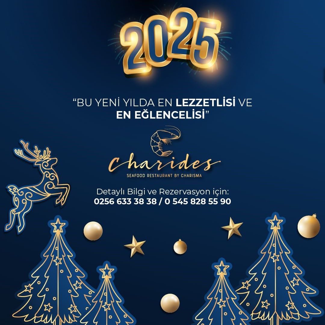 Charides Restaurant Kuşadası Yılbaşı Programı 2025