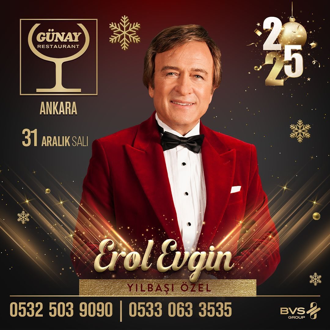 Günay Restaurant Ankara Yılbaşı Programı 2025