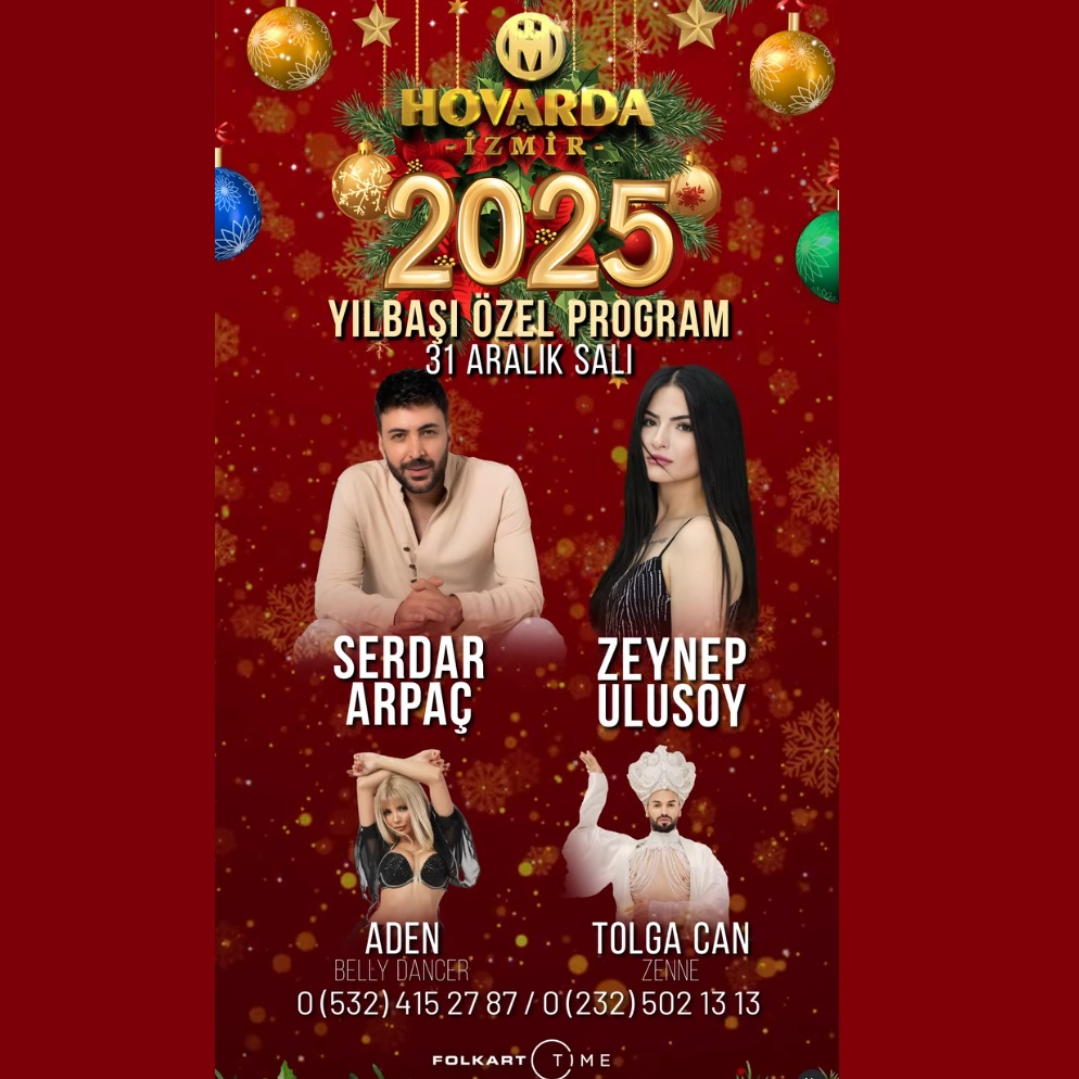 Hovarda Meyhane İzmir Yılbaşı Programı 2025