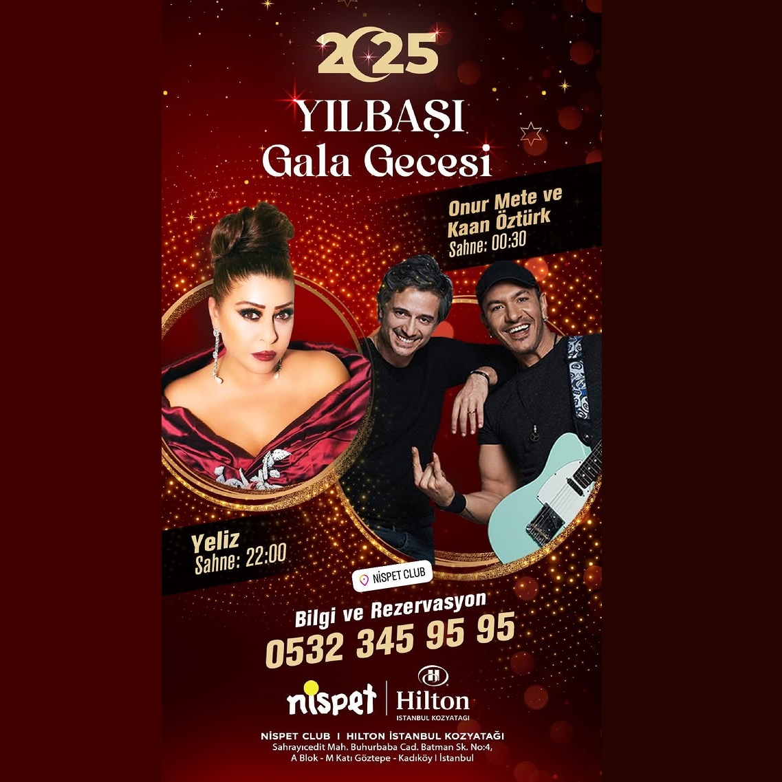 Nispet Club Kadıköy İstanbul Yılbaşı Programı 2025