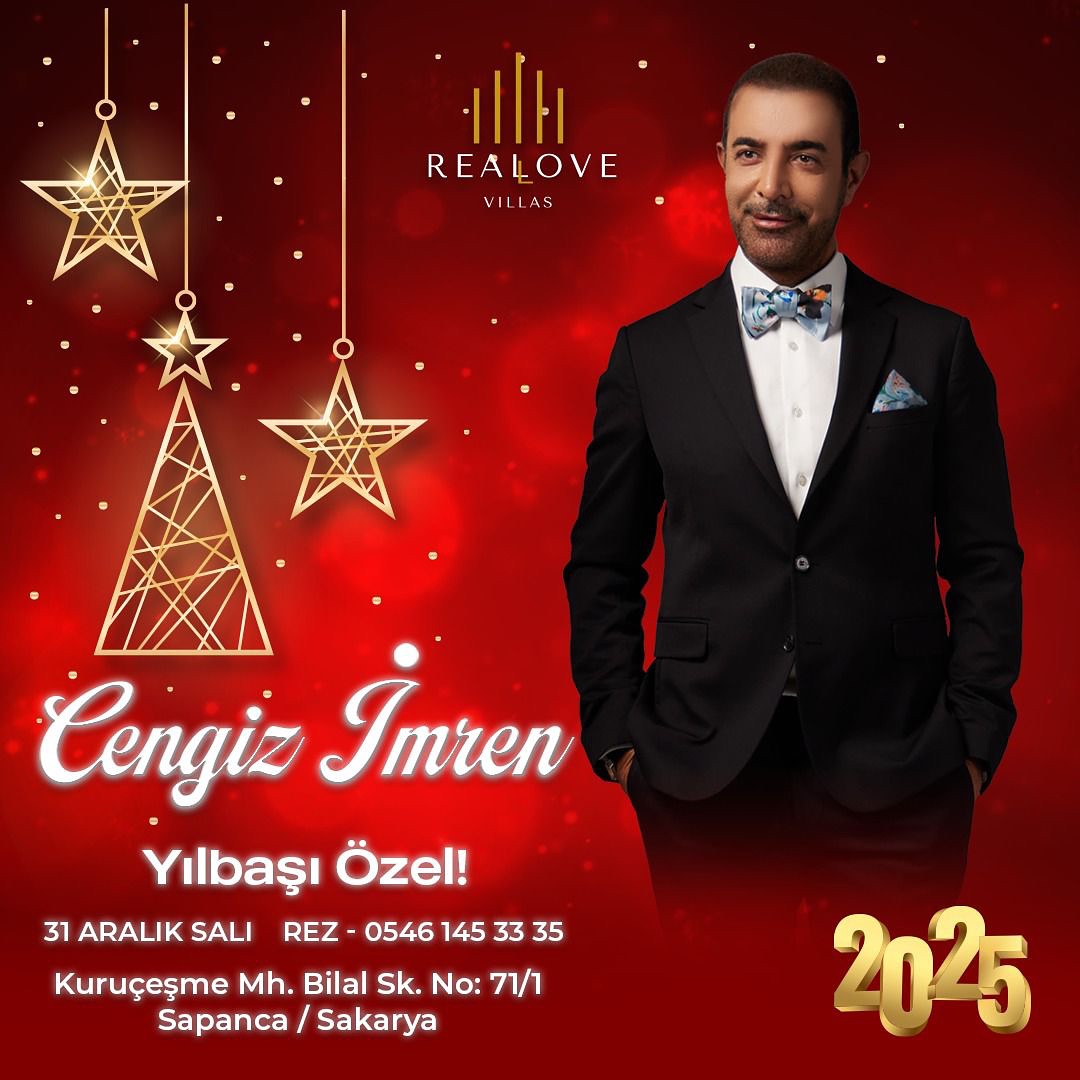 Real Love Villas Otel Sapanca Yılbaşı Programı 2025