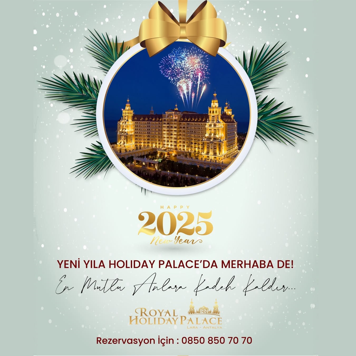 Royal Holiday Palace Antalya Yılbaşı Programı 2025