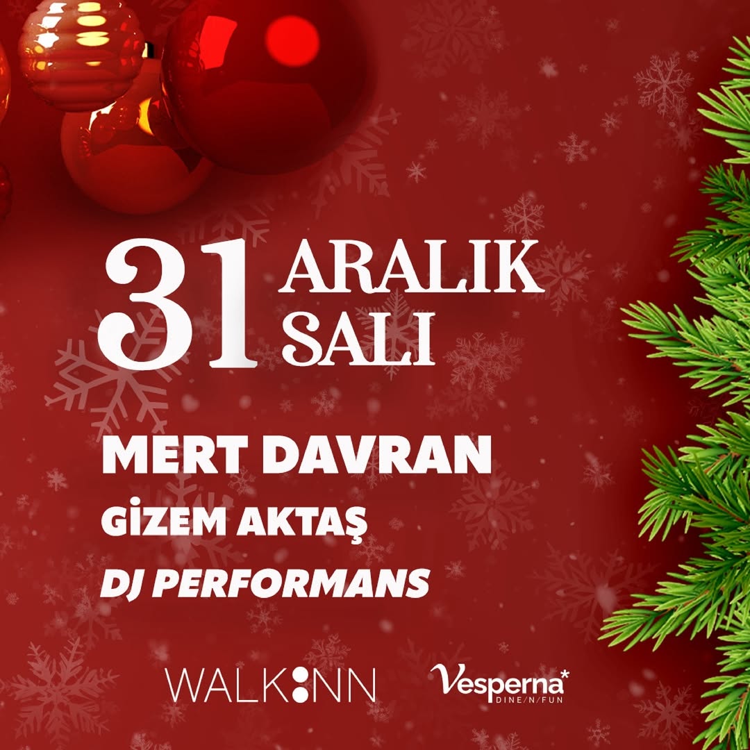 Walk Inn Restaurant Ankara Yılbaşı Programı 2025